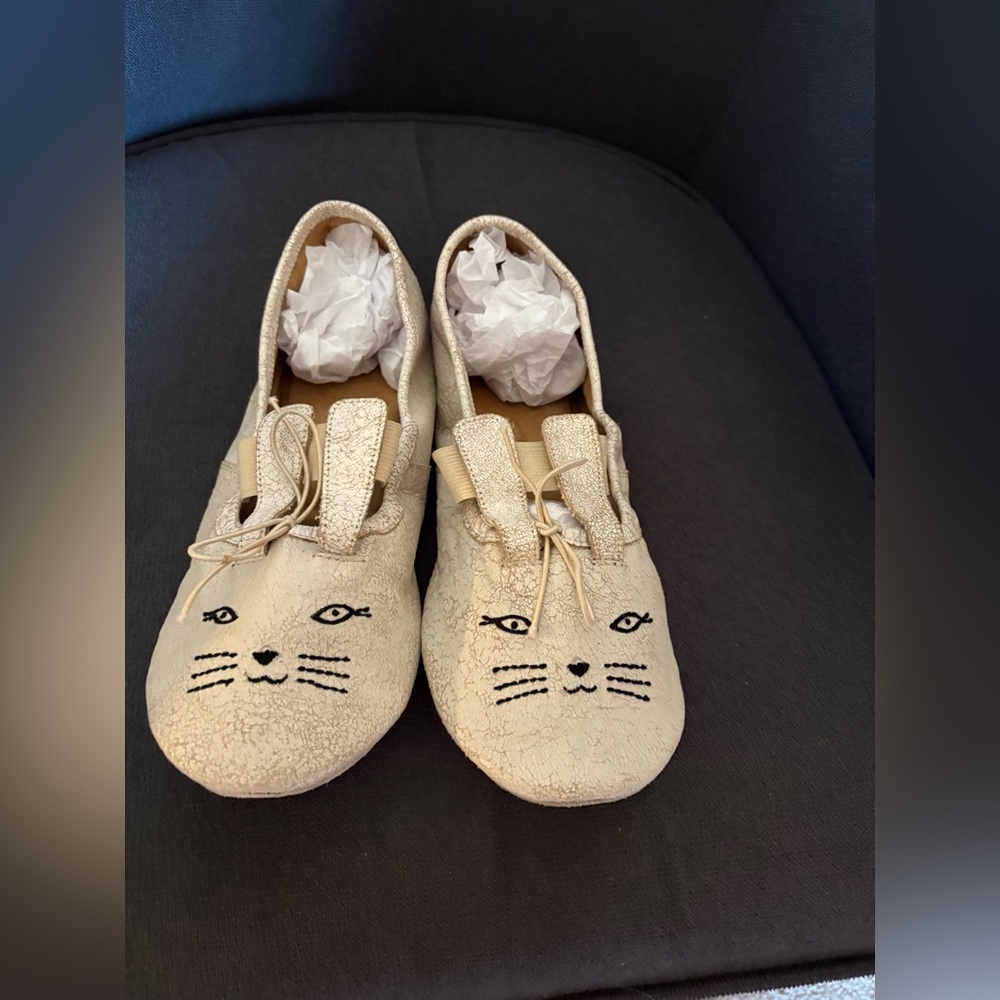 Magnolia Pearl leather ballet flats